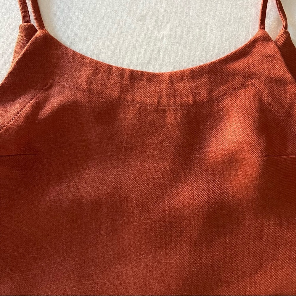 Bondi Born Flared Linen Twill Cami - Picture 6 of 10